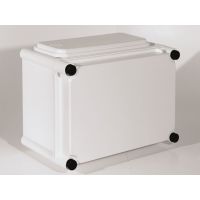 Skrzynka kompletna Z-2/2 Z P-2 280x280x151mm, pokrywa przezroczysta IP66 | 0 46 Elektroplast Bydgoszcz