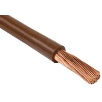 Przewód instalacyjny H07V-K (LGY) 1,0 450/750V, brązowy KRĄŻEK | WEG-1092877 TF Kable