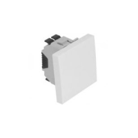 Łącznik uniwersalny (1-biegunowy lub schodowy) - 1 MODUŁ, biały, Quadro 45 | 45070SBM Efapel