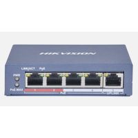 Switch DS-3E0105P-E, 1x uplink 10/100Mbps, 4x 10/100 RJ45 PoE | 301801292 Hikvision Poland