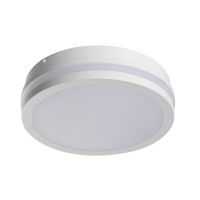 Oprawa plafon LED z czujnikiem ruchu BENO 18W NW-O-SE W 1550lm 4000K IP54 okrągła biała | 32944 Kanlux