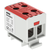 Zacisk uniwersalny, złączka OTL50-2 czerwona, 2xAl/Cu 1,5-50mm2 1000V, MAA2050R10 | MAA2050R10 Morek
