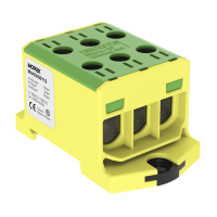 Zacisk uniwersalny, złączka OTL50-3 żółto-zielona, 3xAl/Cu 1,5-50mm2 1000V, MAA3050Y10 | MAA3050Y10 Morek