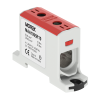 Zacisk uniwersalny, złączka OTL95 czerwona, 1xAl/Cu 6-95mm2 1000V, MAA1095R10 | MAA1095R10 Morek