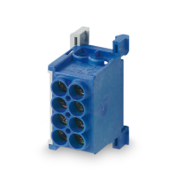 Blok rozdzielczy MAG25-2 2x25mm2 400V, niebieski MAG1250B32 | MAG1250B32 Morek