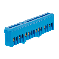 Listwa zaciskowa neutralna IP20 N15H kolor niebieski 15x16mm2 MAD1015N15 | MAD1015N15 Morek
