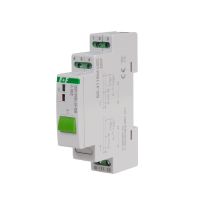 Przekaźnik bistabilny BIS-411BM-LED, montaż na szynie DIN, 230V, z przekaźnikiem inrush 160A/20ms | BIS-411BM-LED F&F
