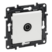 Gniazdo TV zakończeniowe, 10db, kolor biały, Niloe Step | 863173 Legrand