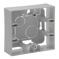 Puszka n/t pojedyncza, aluminium, Niloe Step | 863397 Legrand