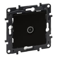 Gniazdo TV przelotowe 14db czarny, Niloe Step | 863572 Legrand