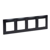 Ramka poczwórna antracyt, Niloe Selection | 762024 Legrand