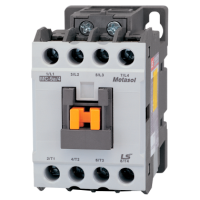 Stycznik LS Electric, 4-polowy, prąd 9A w AC-3, moc 4kW, napięcie cewki 24VAC | MC-9A/4 24VAC Aniro