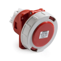 Gniazdo tablicowe skośne 63A 5P 400V IP67 | 24335 Famatel