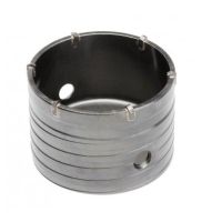 Wiertło koronowe do betonu 80 mm, stal CrV40, zęby widii węglik spiekany YG-11C | HT6D487 HOGERT TECHNIK