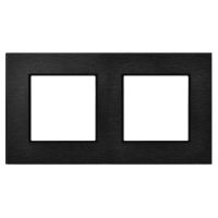 Ramka podwójna Aluminium+PC grubość 4mm typ R-2UAC/64/25 | r-2uac/64/25 Ospel