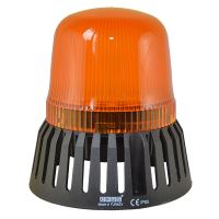 Lampa sygnalizacyjna wielofunkcyjna fi 120 z buzerem, 12-24V AC/DC żółta | T0-IT120Y024Z Promet