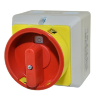 Łącznik krzywkowy w obudowie z tworzywa z możliwością zamknięcia na 3 kłódki (5-8mm), czerwone pokrę | T0-Ł S40JPU1103 A6R Promet