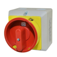 Łącznik krzywkowy w obudowie z tworzywa z możliwością zamknięcia na 3 kłódki (5-8mm), czerwone pokrę | T0-Ł S63JPU1101 A6R Promet