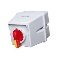 Łącznik krzywkowy ŁK 100-13/5 włącz-wyłącz 0-I na kłódkę IP-44 | 910781 Elektromet