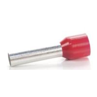 Końcówka tulejkowa izolowana DUI-1,0-10CR czerwony | DUI-1,0-10CR Trytyt