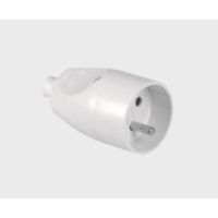 Gniazdo GN-171 2P+Z 16A 250V rozbieralne białe | 000629 Plastrol