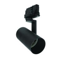 Oprawa na szynoprzewód MADARA MINI II GU10 3F GU10 250V IP20 56,5x121x172mm czarna | SLIP003007 Wojnarowscy