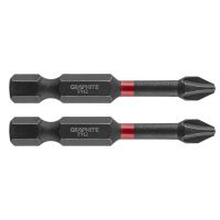 Bity udarowe PH2 x 50 mm (zestaw 2szt) | 56H519 GRAPHITE