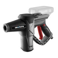 Myjka ogrodowa akumulatorowa Energy+ 18V Li-lon, max. ciśń. 24 bar, bez akumulatora | 58G083 GRAPHITE