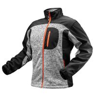Bluza dziana wzmacniana tkaniną softshell, rozmiar M | 81-555-M NEO TOOLS