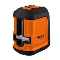 Laser krzyżowy 15m, zielony, uchwyt, etui | 75-106 NEO TOOLS