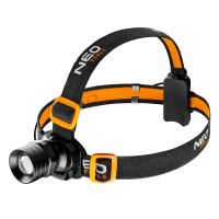 Latarka czołowa 250lm, zoom, CREE XPE, 3xAAA | 99-201 NEO TOOLS