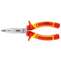 Szczypce wygięte 180mm 1000V polerowane (01-228) NEO | 01-228 NEO TOOLS