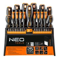 Zestaw wkrętaków i bitów (zestaw 37szt) | 04-210 NEO TOOLS