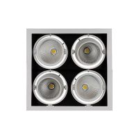 Oprawa downlight MODERN-DAY 4x1LED COB CITIZEN 40st 230V 4x27W IP20 WW SQUARE + zasilacz | SLI015013WW_230V Wojnarowscy