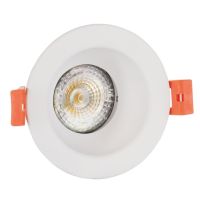 Oprawa FIALE III GU10 oczko GU10 250V IP20 FI85x45mm biały okrągła | SLIP001002 Wojnarowscy