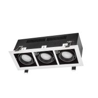 Oprawa MODERN DAY MINI GU10 X 3 GU10 250V IP20 112X289X115mm biały, środek czarny | SLIP002013 Wojnarowscy