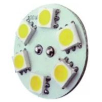 Lampa LED G4 12V 1,2W 6Lampa LED WW 25mm back pin Spectrum | WOJ+12269 Wojnarowscy