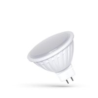 Lampa LEDspot 4W 340lm WW 3000K GU5.3 MR16 12V z mleczną szybką Spectrum | WOJ+12789 Wojnarowscy
