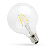 Lampa LED GLOB G95 COG E-27 230V 4W WW CLEAR Spectrum | WOJ+13763 Wojnarowscy