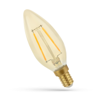 Lampa LED świecowa E-14 230V 2W COG WW RETROSHINE Spectrum | WOJ+14070 Wojnarowscy