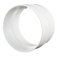 Łącznik kanałów okrągłych 150mm biały | 693 VENTS GROUP SPÓŁKA Z