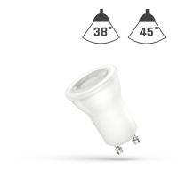 Lampa LED MR11 GU10 230V 2W SMD 45ST WW z soczewką Spectrum | WOJ+14158 Wojnarowscy