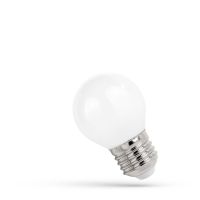 Lampa LED kulka E-27 230V 6W COG WW MILKY Spectrum | WOJ+14398 Wojnarowscy