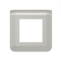 Ramka M45:2M pozioma, aluminium, Mosaic | 079302L Legrand