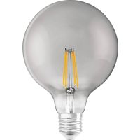 Lampa LED SMART+ WiFi CL Globe125 Smoke DIM 44  6W/825 E27 | 4058075609853 Ledvance