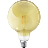 Lampa LED SMART+ WiFi CL Globe125 Gold DIM 53  6W/824 E27 | 4058075609693 Ledvance