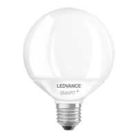 Lampa LED SMART+ WiFi CL G95 Frosted RGBW 100 yes 14W/ E27 | 4058075609617 Ledvance