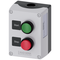 Enclosure plastic, 2 control points | 3SU1802-0AP00-2AB1 Siemens