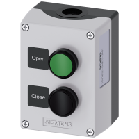 Enclosure plastic, 2 control points | 3SU1802-0AQ00-2AB1 Siemens