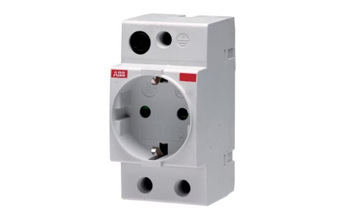 Gniazdo na szynę, niemieckie, 16A 230V, pro M compact, M1175 | 2CSM210000R0721 ABB